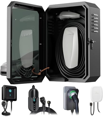 Amazon | Tesla ユニバーサルウォールコネクター - 電気自動車 (EV